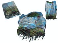 Szal - C. Monet, Kobieta z parasolem (CARMANI)