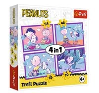 puzzle 4w1 ze snoopym jest wesoło 34691