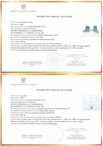 Mennica Świdnicka - Zestaw Prezent na Urodziny Srebrny Komplet Srebro zdjęcie 6