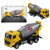 ŻÓŁTA  BETONIARKA METALOWA  KOLEKCJONERSKA