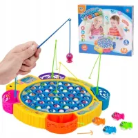 Gra rodzinna łowienie rybek 45 rybek