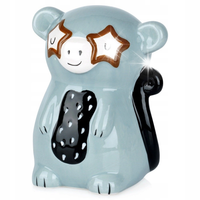 Skarbonka ceramiczna dla dzieci dziecka małpka VILDE 568076-W4