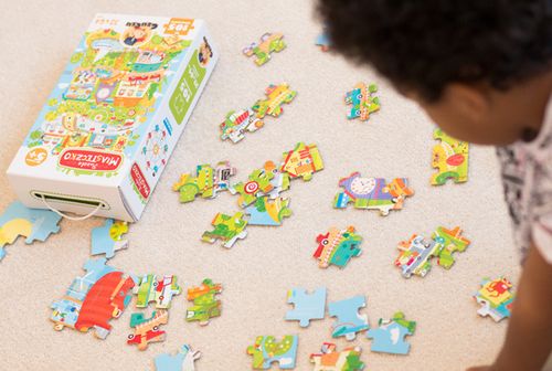 CzuCzu PUZZLE MIASTECZKO 105 elementów na Arena.pl