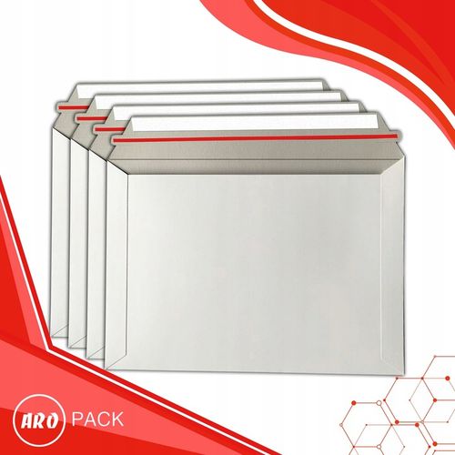 KOPERTY KURIERSKIE KARTONOWE TEKTUROWE EKO A4 ZESTAW 100SZT na Arena.pl