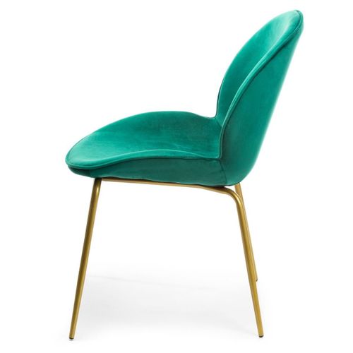 Krzesło Lori Gold Dark Green na Arena.pl