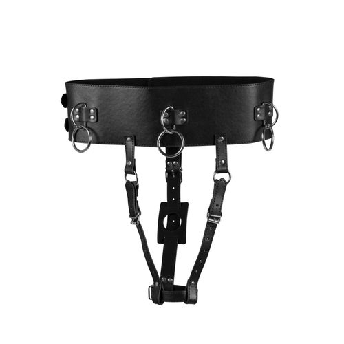 belt with vibrator holder - black na Arena.pl