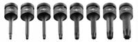 NEO KOMPLET ZESTAW KLUCZY UDAROWYCH TORX 1/2'''' 9 SZTUK WALIZKA 08-712