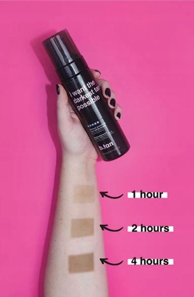 b.tan I Want The Darkest Tan Possible Pianka Samoopalająca 200ml zdjęcie 2