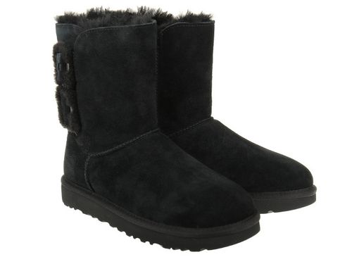 Buty UGG Bailey Fluff Buckle 1104183-BLK - 38 na Arena.pl