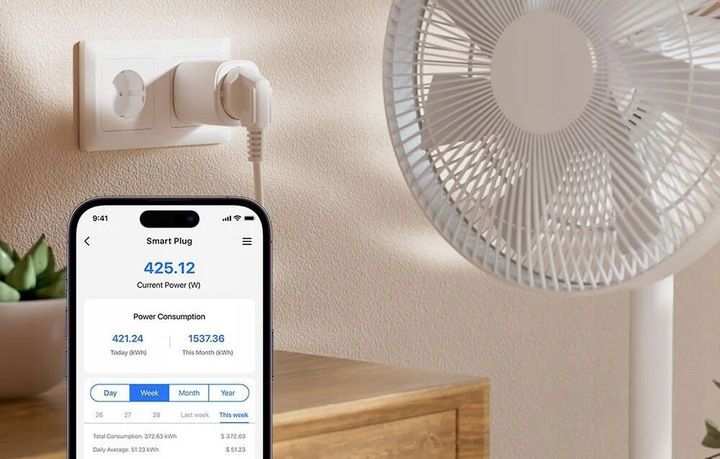 GNIAZDKO MEROSS MATTER INTELIGENTNE POMIAR ENERGII SMART POJEDYNCZE zdjęcie 4