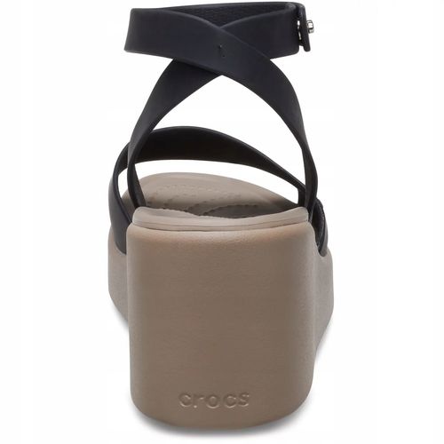 Damskie Sandały Koturn Crocs Brooklyn Ankle Strap 209406 Wedge 37-38 na Arena.pl