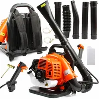 DMUCHAWA SPALINOWA PLECAKOWA DO LIŚCI MOCN