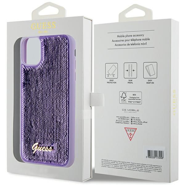 Etui Guess do iPhone 11, iPhone XR, Fioletowy zdjęcie 8