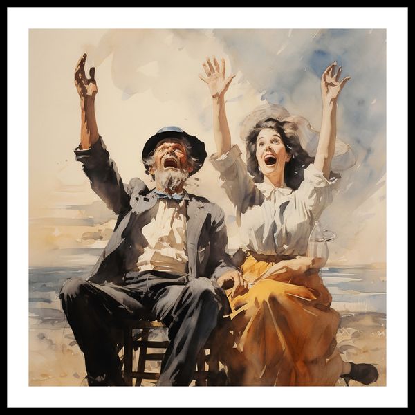 Plakat 50x50cm Chwile Radości zdjęcie 3