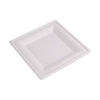 talerz kwadratowy 16x16cm 6'' pulpa trzcinowa 50sz