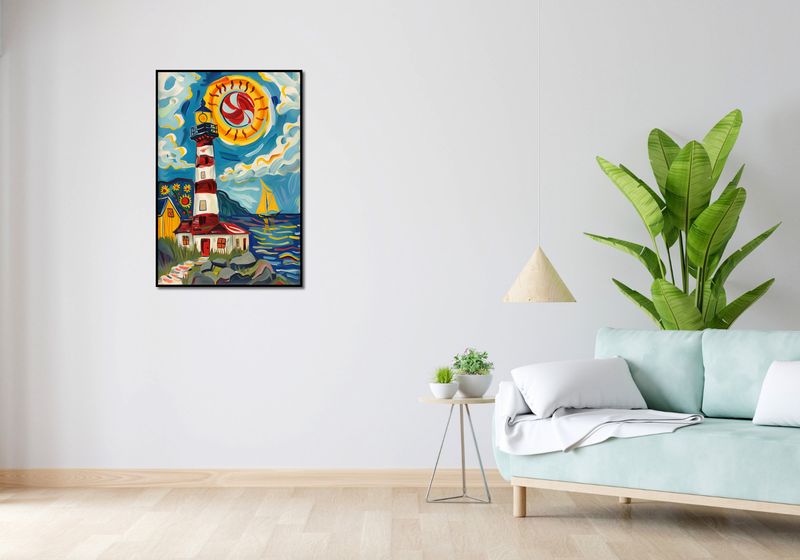 Plakat 61x90,5cm Żywa Przystań zdjęcie 4