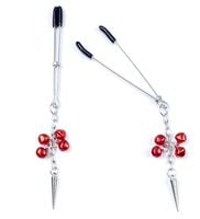 Klamry z czerwonymi dzwoneczkami