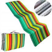 MATA PLAŻOWA GRUBA MATERAC NA KEMPING PLAŻE CHORWACJA SKŁADANA KARIMATA XXL