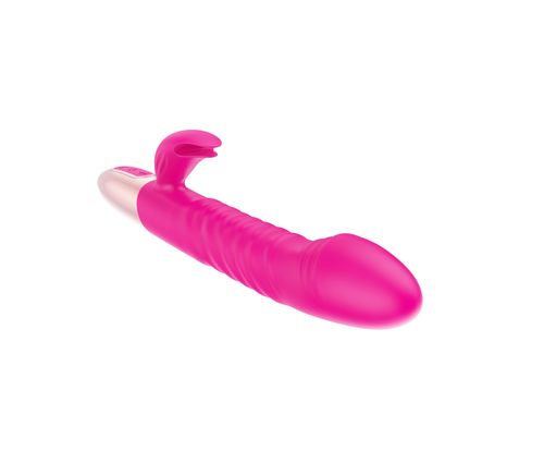 Wibrator   Rechargeable Thrusting Vibrator USB 10 Functions   Heating na Arena.pl
