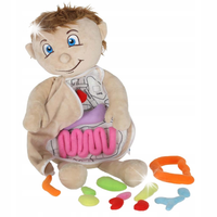 Lalka Maskotka Pluszowa Chłopiec Zabawka Edukacyjna Anatomia Człowieka
