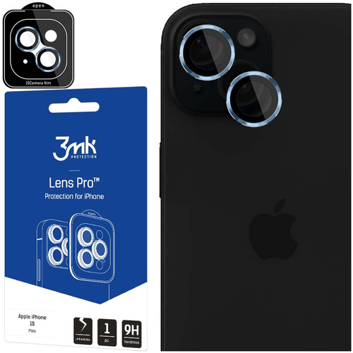 Apple iPhone 15 - 3mk Lens Protection Pro Blue na Arena.pl