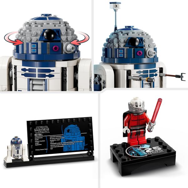 LEGO Star Wars R2-D2 klocki zdjęcie 12