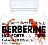 2000MG 100CAPS NAJMOCNIEJSZA BERBERYNA HCL 98% EKSTRAKT ODCHUDZANIE GLUKOZA