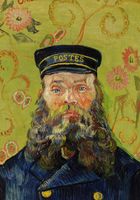 Plakat 70x100cm Portret Listonosza, Van Gogh Vintage do Salonu