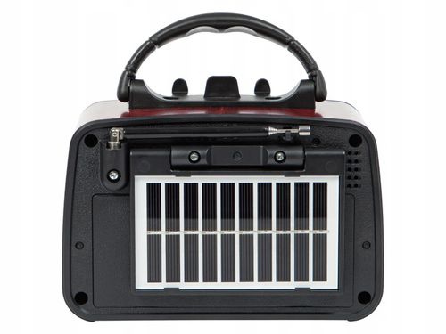 RADIO KUCHENNE PRZENOŚNE RETRO NA BATERIE SOLARNE BLUETOOTH ANTENA na Arena.pl