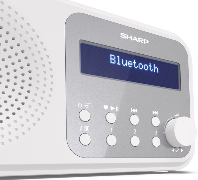Radio SHARP DR-P420(WH) Biały zdjęcie 3