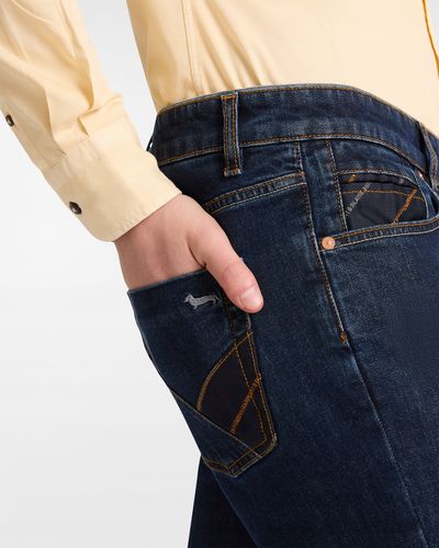 Jeansy Harmont&Blaine z personalizowanymi wstawkami R38 na Arena.pl