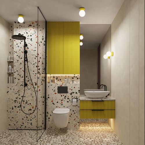 Plafon ZORI żółty IP44 na Arena.pl