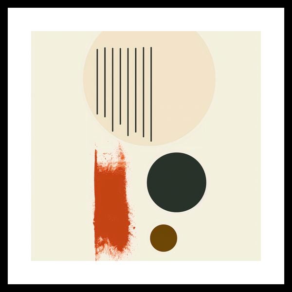 Plakat 30x30cm Symetryczna Struna zdjęcie 3