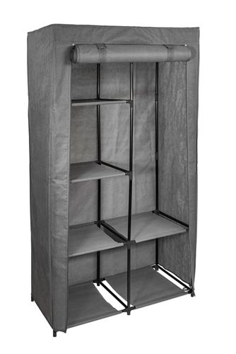 Szafa tekstylna składana z półkami szafka materiałowa na Arena.pl