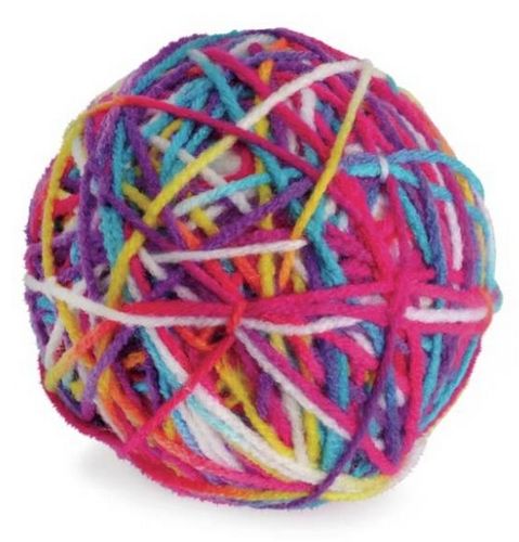 Camon Cat Toy Piłeczka z włóczką i dzwonkiem na Arena.pl