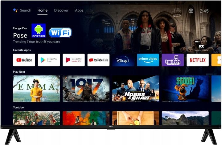 Telewizor TCL 32S5400A 32" LED Android Smart WiFi TV zdjęcie 3