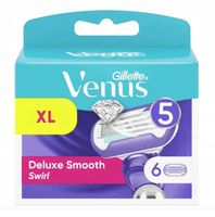 ORYGINALNE WKŁADY DO MASZYNKI GILLETTE VENUS DELUXE SMOOTH SWIRL 6 sztuk