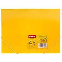 TECZKA NA GUMKĘ A5 ŻÓŁTA PATIO 4004