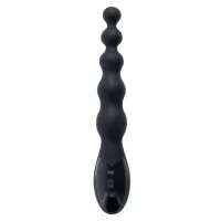 zero tolerance backdoor baton 24 cm silikonowy wibrator z koralikami