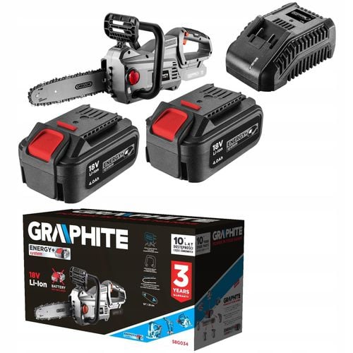 Pilarka łańcuchowa akumulatorowa GRAPHITE 58G034 na Arena.pl