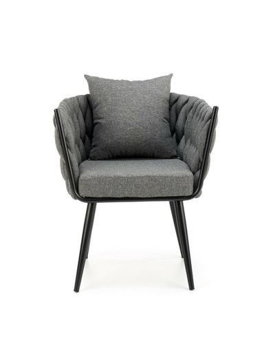 Fotel Tresse szary na Arena.pl