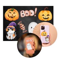 NAKLEJKI WLEPKI na arkuszu Scrapbooking Arkusz HALLOWEEN DYNIA dekoracja