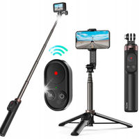 Telesin Selfie Stick Do Smartfonów i Kamer GoPro z Pilotem Bluetooth