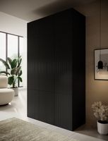 PAFOS szafa 135 czarna z nadstawką