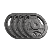 Obciążenie żeliwne zestaw 4x5kg otwór 51mm talerz z uchwytami Rebel