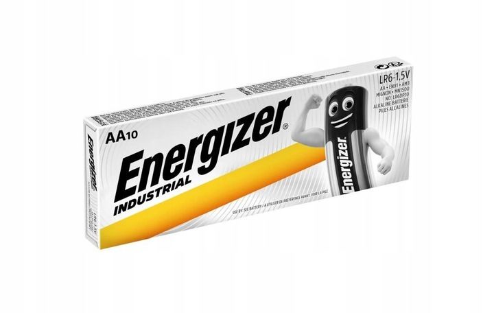 10 x baterie Industrial alkaliczne AA R6 Energizer zdjęcie 5