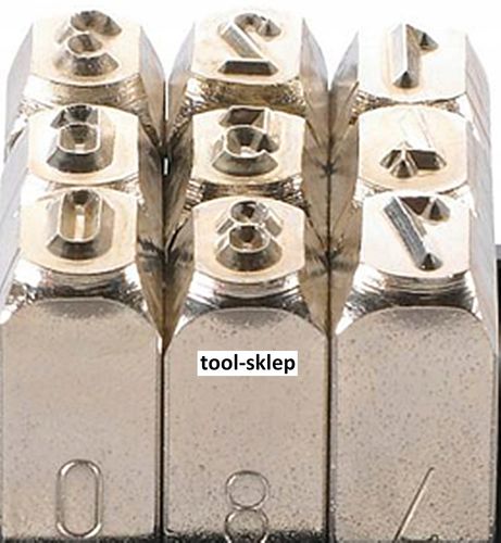 KUKKO Numeratory cyfry 2 mm Made in Germany na Arena.pl