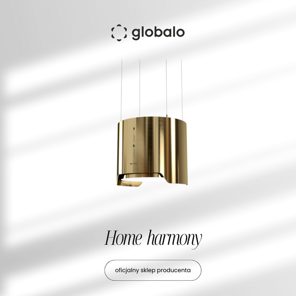 Okap kuchenny GLOBALO Arenoflow 39.4 Light Gold zdjęcie 1