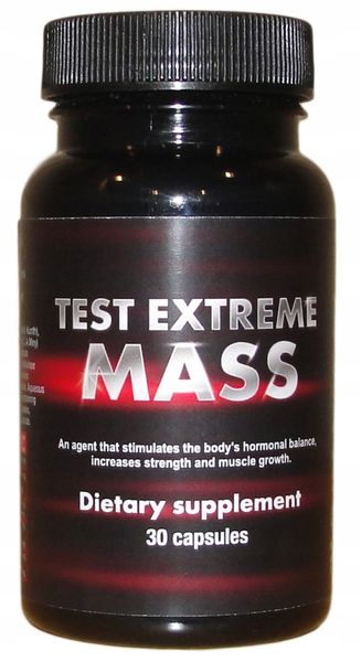 Test Mass Extreme na masę i siłę Testosteron zdjęcie 1