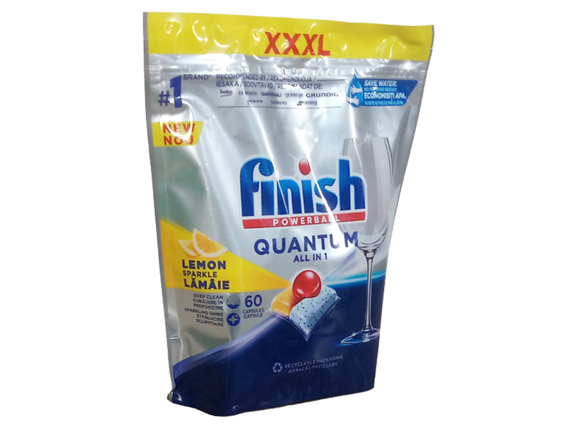 Tabletki do zmywarki Finish Quantum 60szt zdjęcie 1